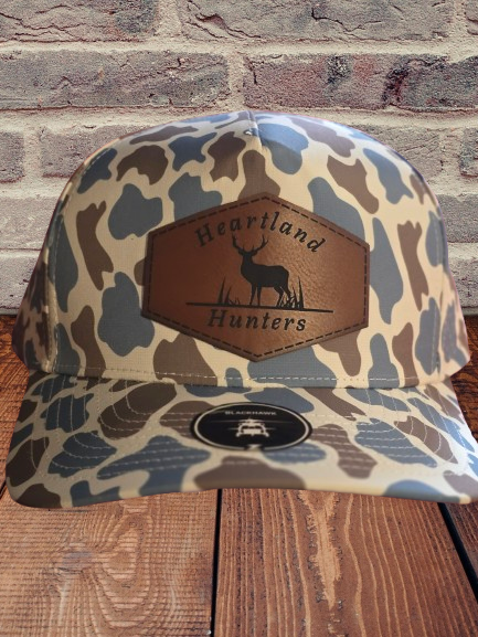 "Fresh Water Duck Camo" Heartland Hunters Laser Mesh Snapback Hat