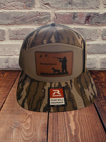 "Bottomland Bird Hunters" Heartland Hunters 7 Panel Richardson Snapback