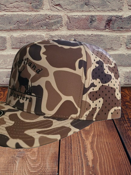 "Duck Camo" Heartland Hunters Laser Mesh Snapback
