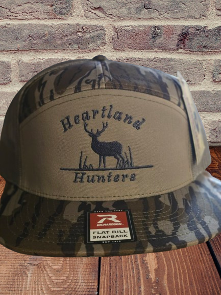 "Bottomland" Heartland Hunters 7 Panel Richardson Snapback